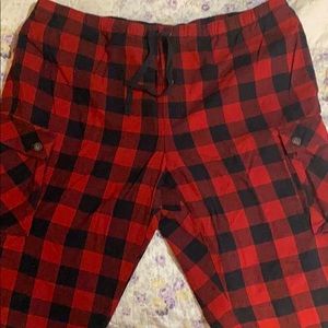 flannel pajamas cargo pants